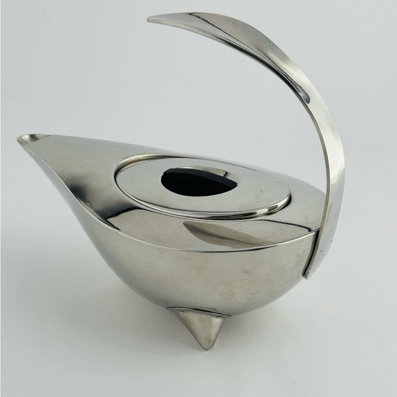 BODUM Rare Naoko Teapot by Carsten Jörgensen for Bodum, 1980 Denmark New in Box - Picture 2 of 10